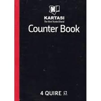Kasuku Counter Books 4 Quire